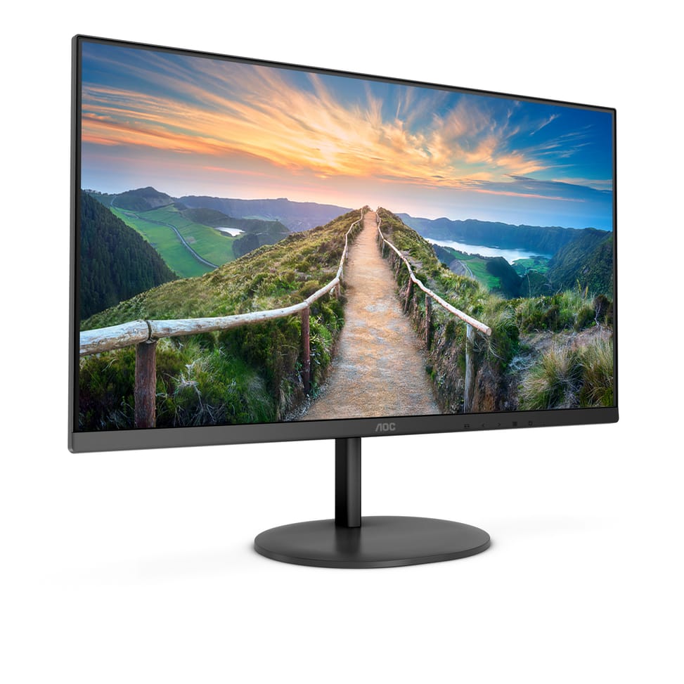 AOC V4 Q24V4EA LED display 60,5 cm (23.8") 2560 x 1440 pixels 2K Ultra HD Noir (Q24V4EA) — image 5