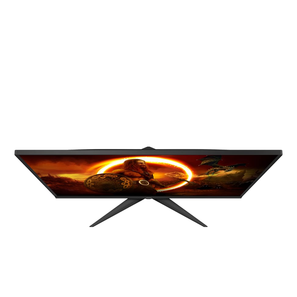 AOC 24G2SAE/BK écran plat de PC 60,5 cm (23.8") 1920 x 1080 pixels Full HD Noir, Rouge (24G2SAE/BK) — image 6