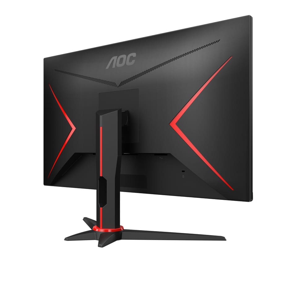 AOC 24G2SAE/BK écran plat de PC 60,5 cm (23.8") 1920 x 1080 pixels Full HD Noir, Rouge (24G2SAE/BK) — image 9