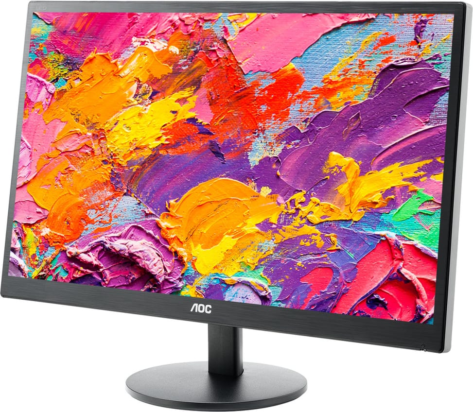 AOC M2470SWH LED display 59,9 cm (23.6") 1920 x 1080 pixels Full HD Noir (M2470SWH) — image 2
