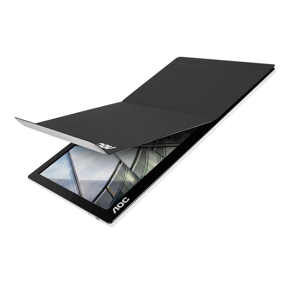 AOC 01 Series I1601FWUX écran plat de PC 39,6 cm (15.6") 1920 x 1080 pixels Full HD LED Argent, Noir (I1601FWUX) — image 8