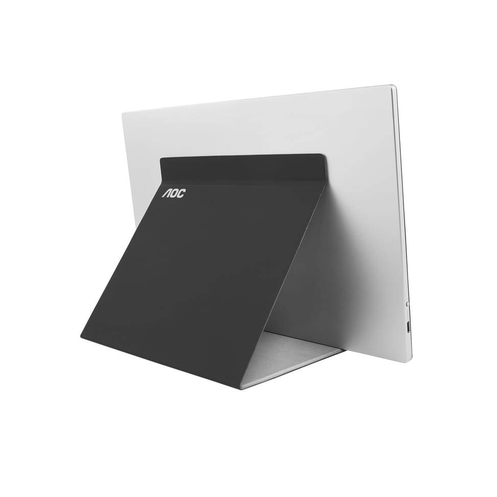 AOC 01 Series I1601FWUX écran plat de PC 39,6 cm (15.6") 1920 x 1080 pixels Full HD LED Argent, Noir (I1601FWUX) — image 11