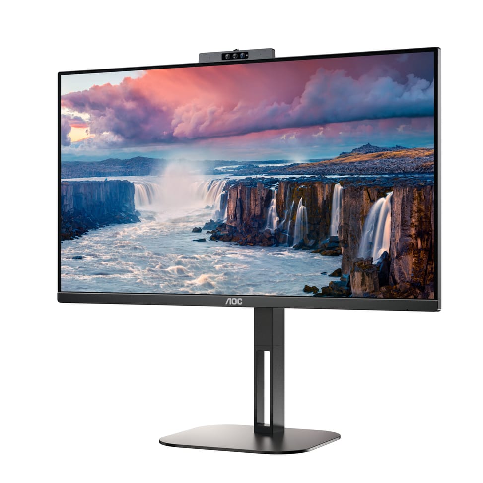 AOC V5 24V5CW écran plat de PC 60,5 cm (23.8") 1920 x 1080 pixels Full HD LED Noir (24V5CW/BK) — image 3