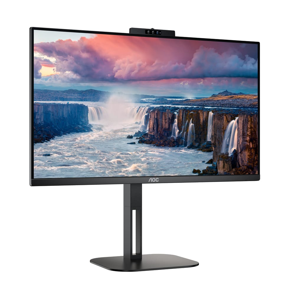 AOC V5 24V5CW écran plat de PC 60,5 cm (23.8") 1920 x 1080 pixels Full HD LED Noir (24V5CW/BK) — image 4