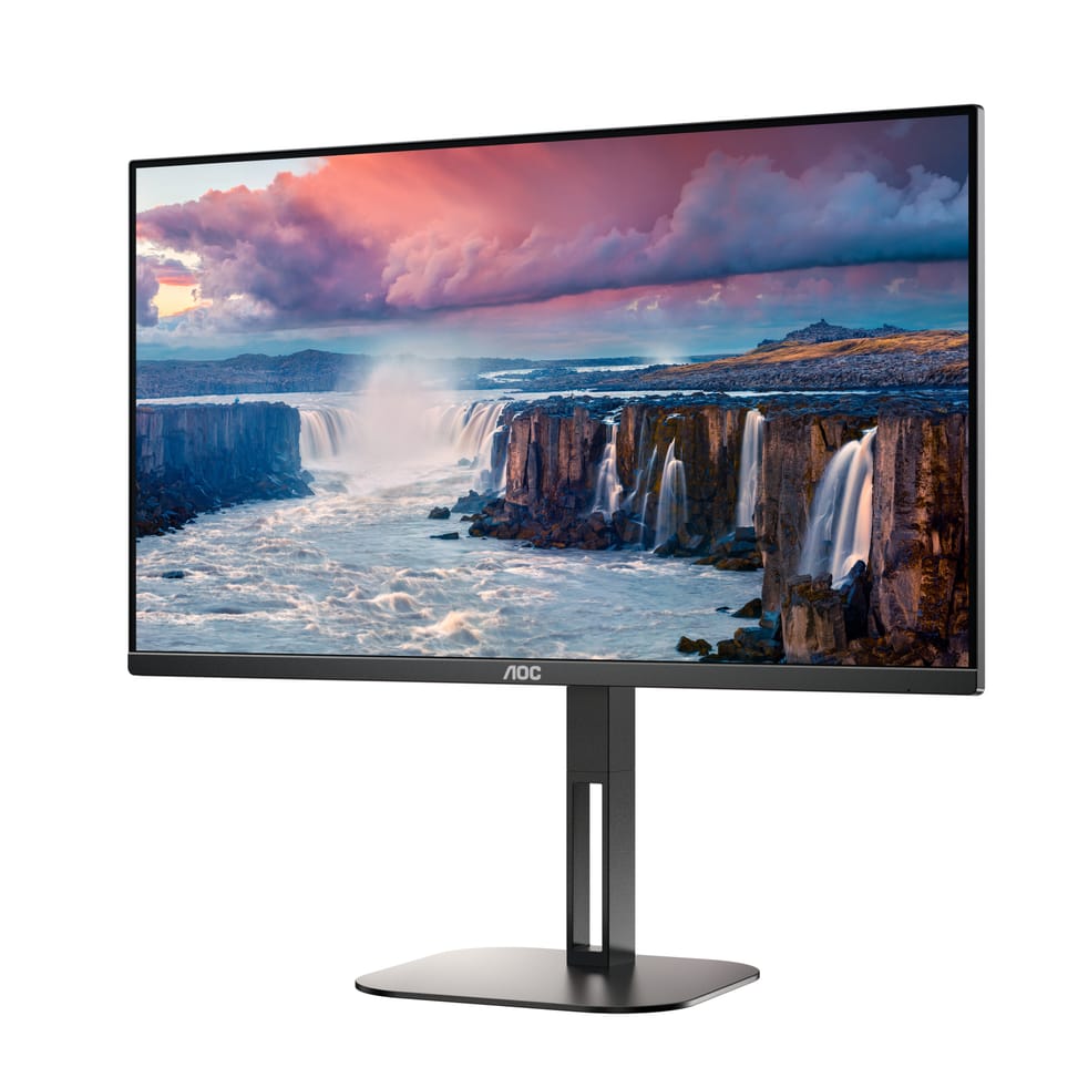 AOC V5 27V5C écran plat de PC 68,6 cm (27") 1920 x 1080 pixels Full HD LED Noir (27V5C/BK) — image 3