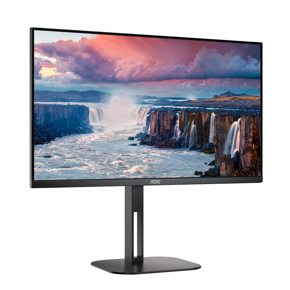 AOC V5 27V5C écran plat de PC 68,6 cm (27") 1920 x 1080 pixels Full HD LED Noir (27V5C/BK) — image 4