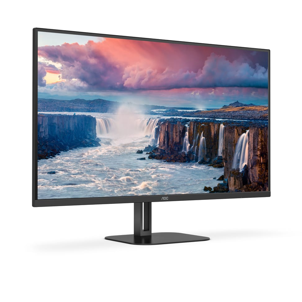 AOC V5 Q32V5CE écran plat de PC 80 cm (31.5") 2560 x 1440 pixels Quad HD LED Noir (Q32V5CE/BK) — image 4