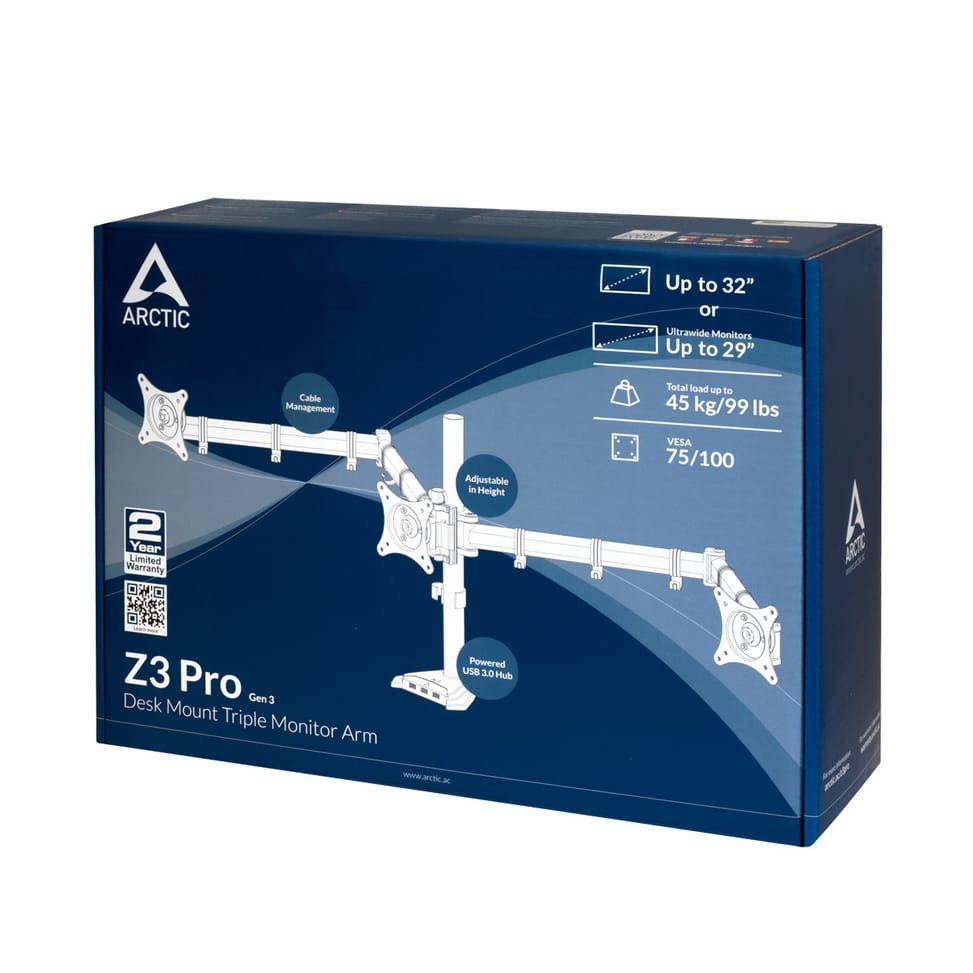 ARCTIC Z3 Pro (Gen 3) 81,3 cm (32") Noir Bureau (AEMNT00051A) — image 14