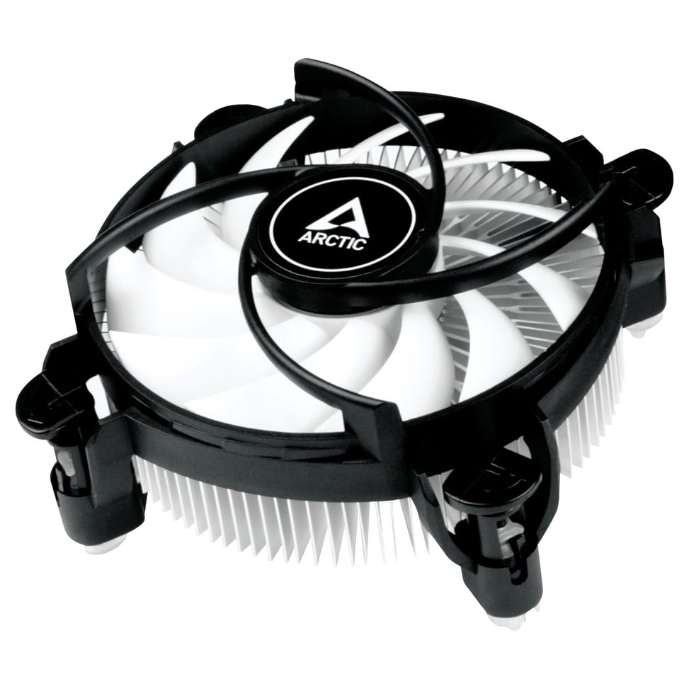 ARCTIC Alpine 17 LP Processeur Refroidisseur d'air 8,8 cm Aluminium, Noir 1 pièce(s) (ACALP00042A) — image 1