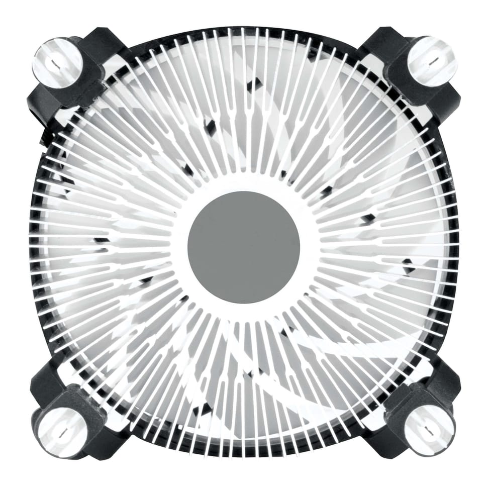 ARCTIC Alpine 17 LP Processeur Refroidisseur d'air 8,8 cm Aluminium, Noir 1 pièce(s) (ACALP00042A) — image 4