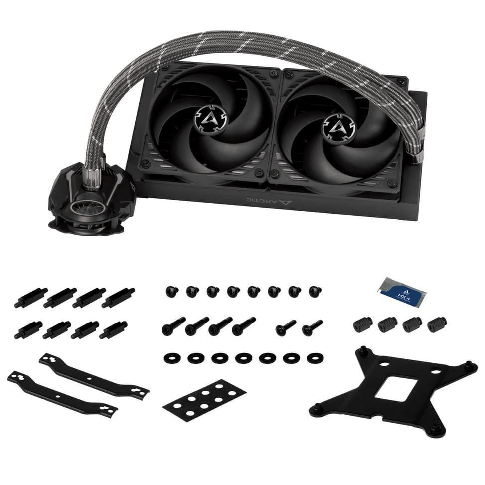 ARCTIC Liquid Freezer II 240 Processeur Refroidisseur de liquide tout-en-un 12 cm Noir 1 pièce(s) (ACFRE00046A) — image 6