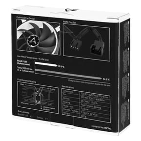 ARCTIC BioniX F120 Boitier PC Ventilateur 12 cm Noir, Blanc (ACFAN00093A) — image 6
