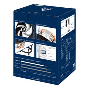 ARCTIC Freezer 7 X Processeur Refroidisseur d'air 9,2 cm Aluminium, Noir, Blanc 1 pièce(s) (ACFRE00077A) — image 8