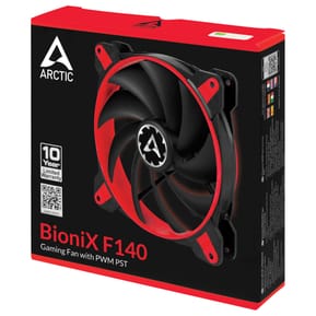 ARCTIC BioniX F140 Boitier PC Ventilateur 14 cm Noir, Rouge (ACFAN00095A) — image 5