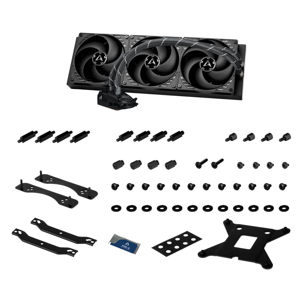 ARCTIC Liquid Freezer II 420 Processeur Refroidisseur de liquide tout-en-un 14 cm Noir 1 pièce(s) (ACFRE00092A) — image 7