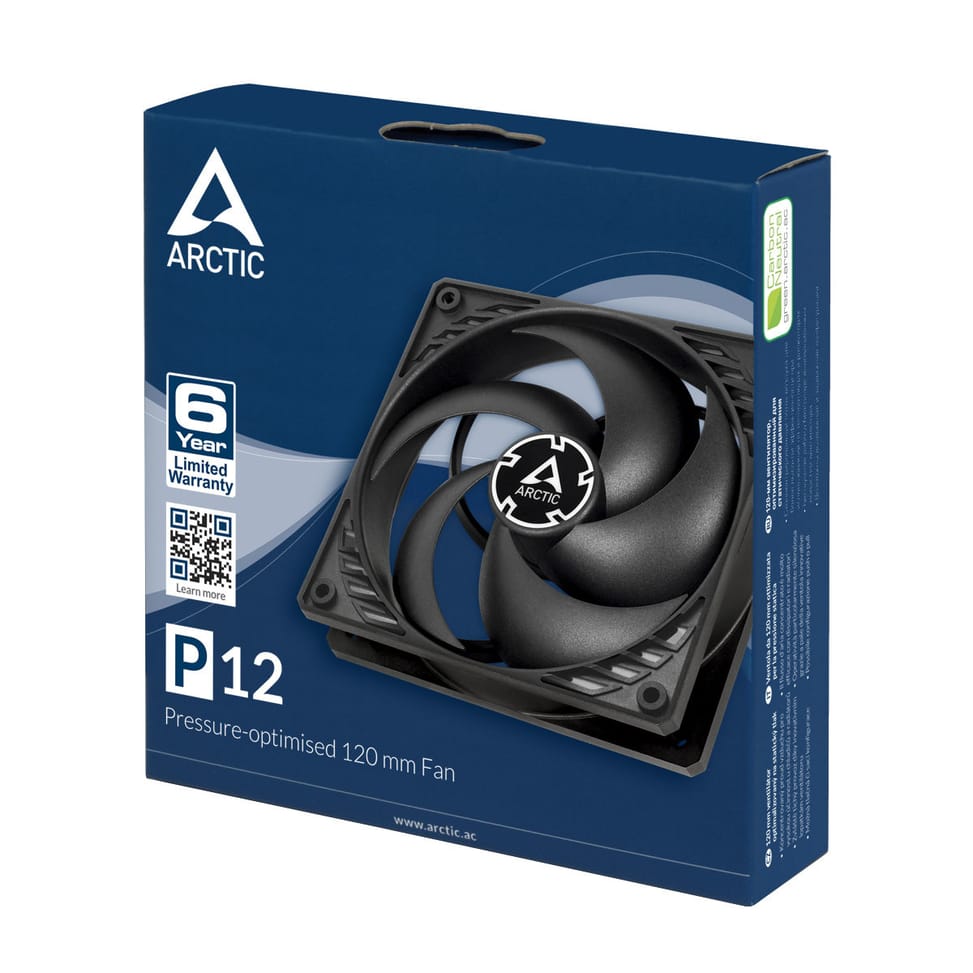ARCTIC P12 Boitier PC Ventilateur 12 cm Noir (ACFAN00118A) — image 5