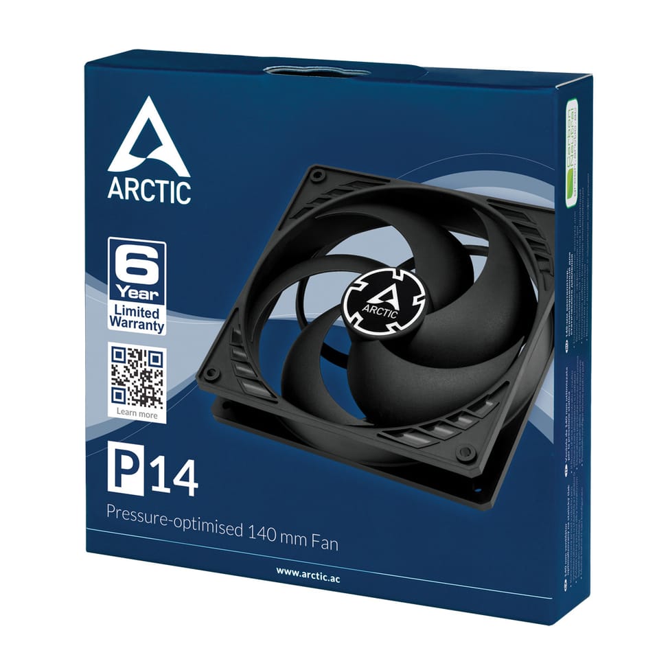 ARCTIC P14 Boitier PC Ventilateur 14 cm Noir (ACFAN00123A) — image 6