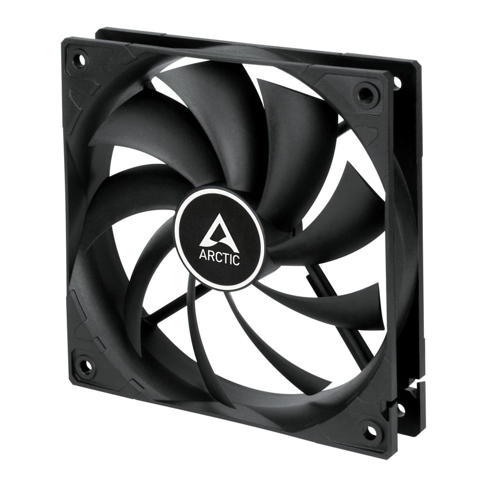 ARCTIC F12 PWM PST Boitier PC Ventilateur 12 cm Noir 1 pièce(s) (ACFAN00200A) — image 1
