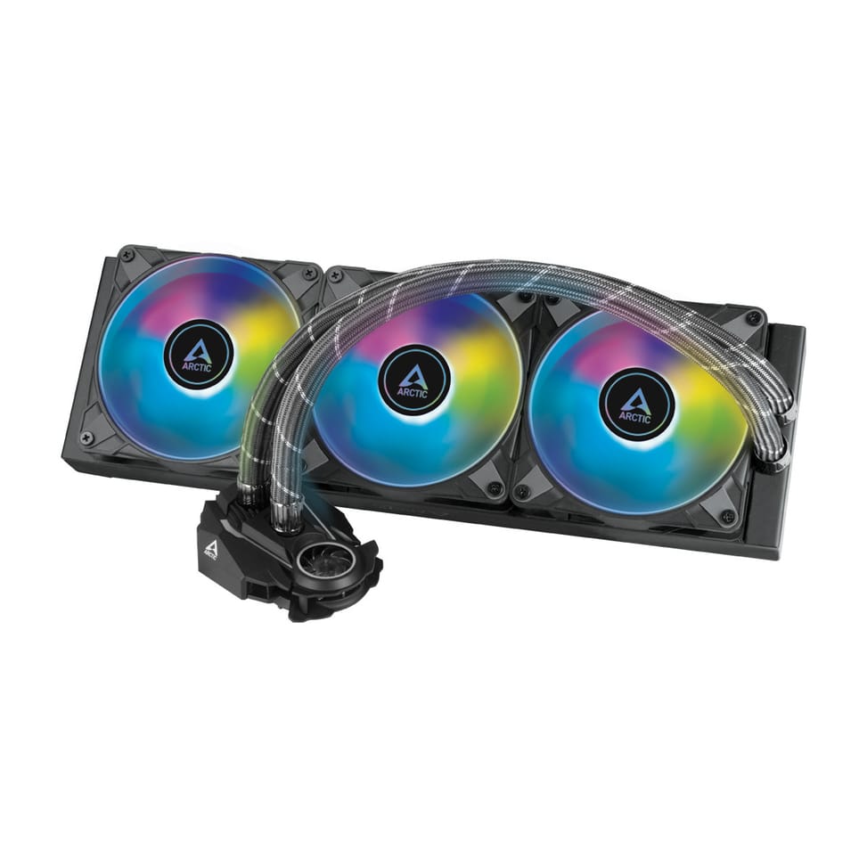 ARCTIC Liquid Freezer II 360 A-RGB Processeur Refroidisseur de liquide tout-en-un 12 cm Noir 1 pièce(s) (ACFRE00101A) — image 3