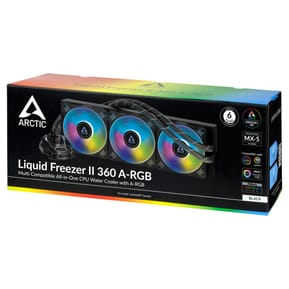 ARCTIC Liquid Freezer II 360 A-RGB Processeur Refroidisseur de liquide tout-en-un 12 cm Noir 1 pièce(s) (ACFRE00101A) — image 8