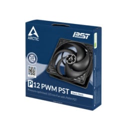 ARCTIC P12 PWM PST Boitier PC Ventilateur 12 cm Noir (ACFAN00120A)