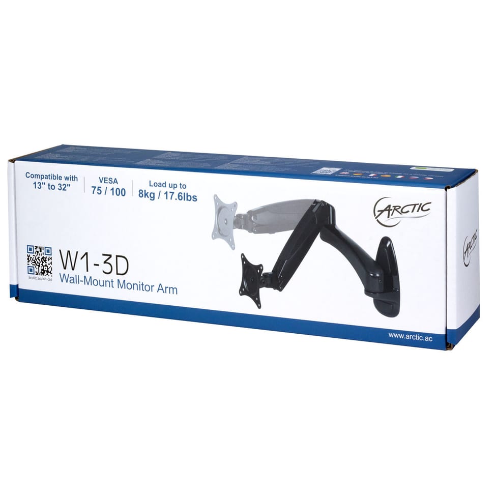 ARCTIC W1-3D 81,3 cm (32") Noir Mur (AEMNT00032A) — image 12