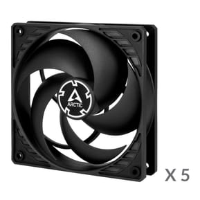 ARCTIC P12 PWM PST Value Pack Boitier PC Ventilateur 12 cm Noir (ACFAN00137A) — image 2