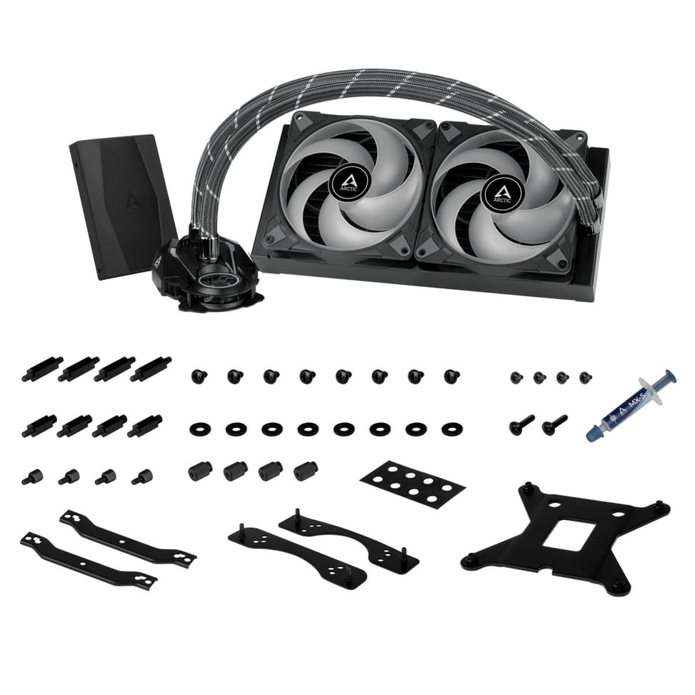 ARCTIC Liquid Freezer II 280 RGB Processeur Kit de refroidissement du liquide 14 cm Noir 1 pièce(s) (ACFRE00107A) — image 6