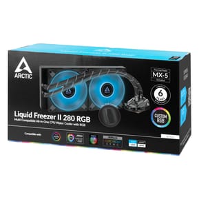 ARCTIC Liquid Freezer II 280 RGB Processeur Kit de refroidissement du liquide 14 cm Noir 1 pièce(s) (ACFRE00107A) — image 7
