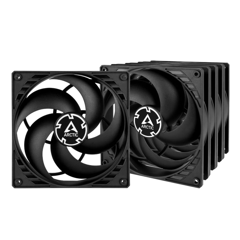 ARCTIC P14 PWM PST Value Pack Boitier PC Ventilateur 14 cm Noir 5 pièce(s) (ACFAN00138A) — image 1