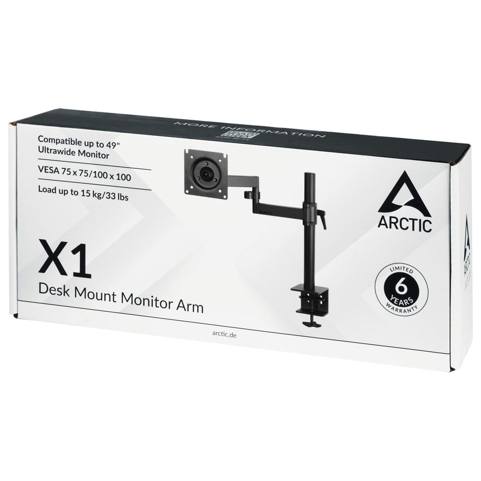 ARCTIC X1 109,2 cm (43") Noir Bureau (AEMNT00061A) — image 6