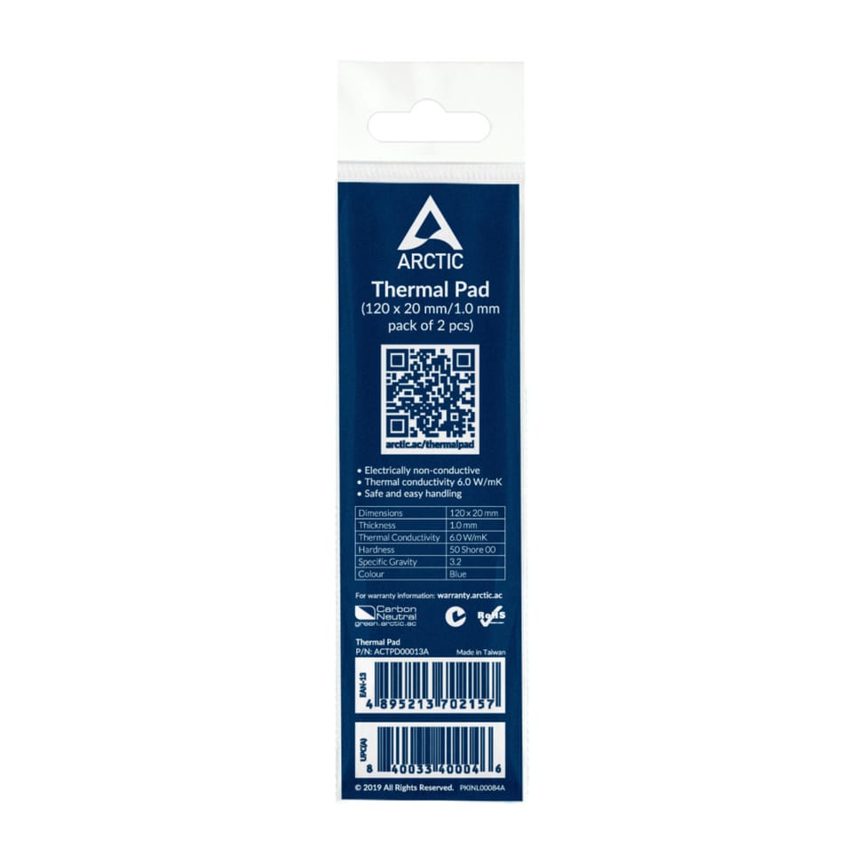 ARCTIC Thermal Pad - APT2560 Pad thermique (ACTPD00013A) — image 2
