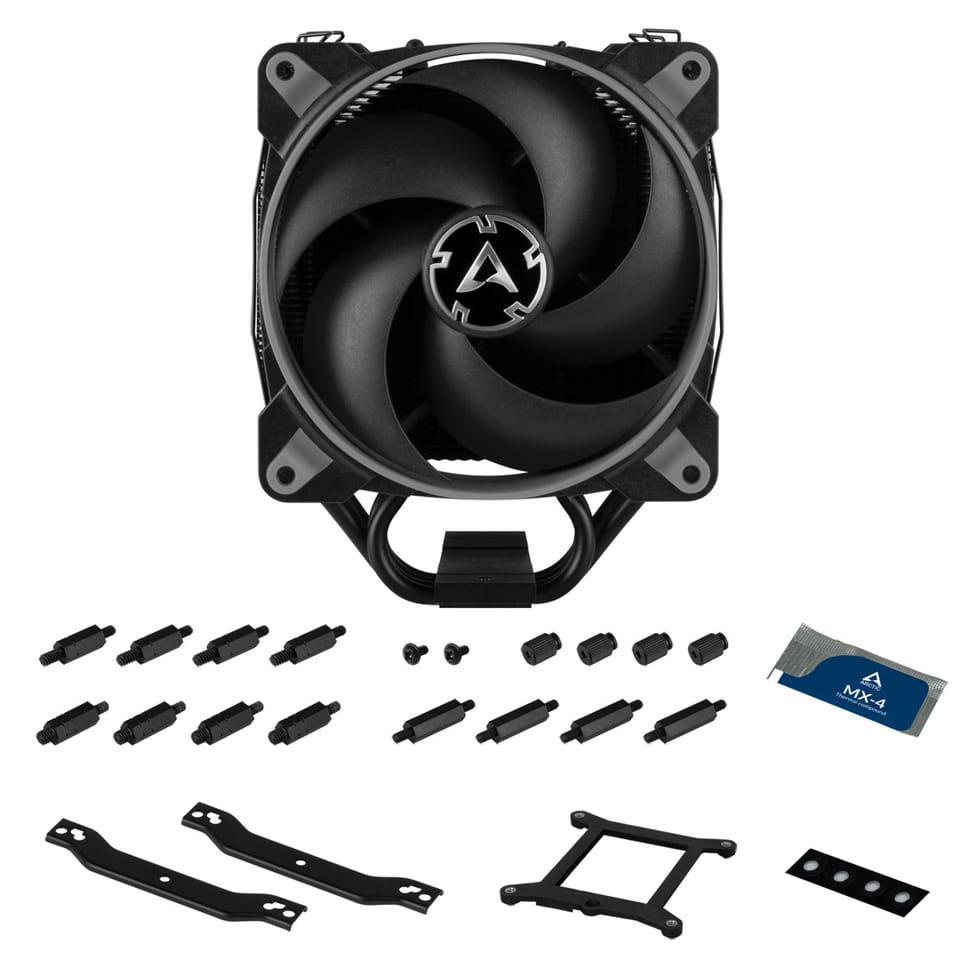 ARCTIC Freezer 34 eSports DUO Processeur Refroidisseur 12 cm Noir, Gris (ACFRE00075A) — image 8