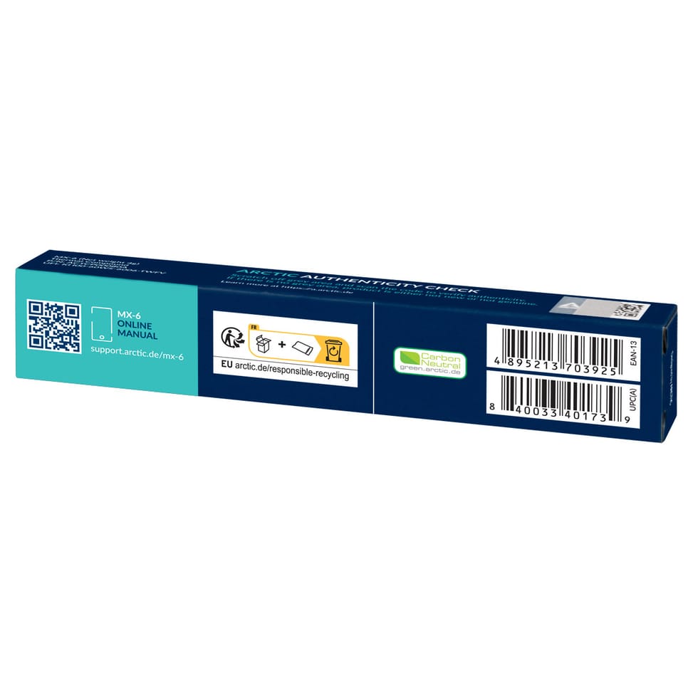 ARCTIC MX-6 Pâte thermoconductible (ACTCP00080A) — image 3