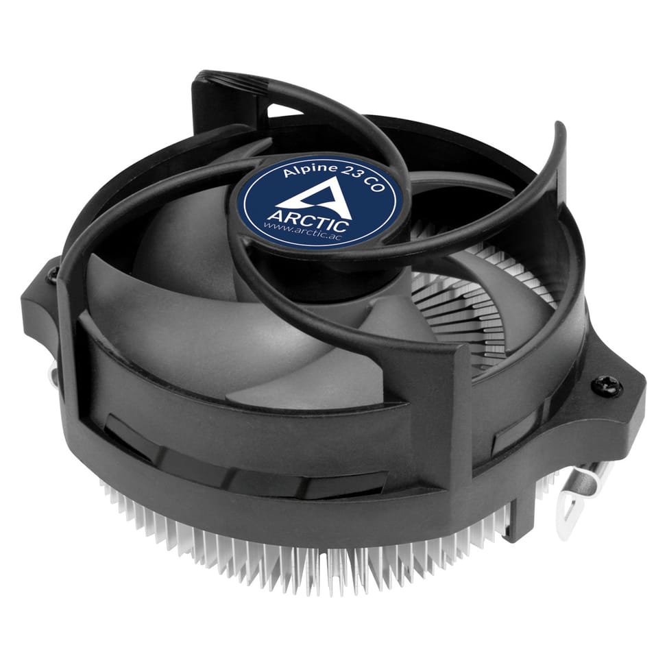 ARCTIC Alpine 23 CO Processeur Refroidisseur d'air 9 cm Aluminium, Noir 1 pièce(s) (ACALP00036A) — image 1
