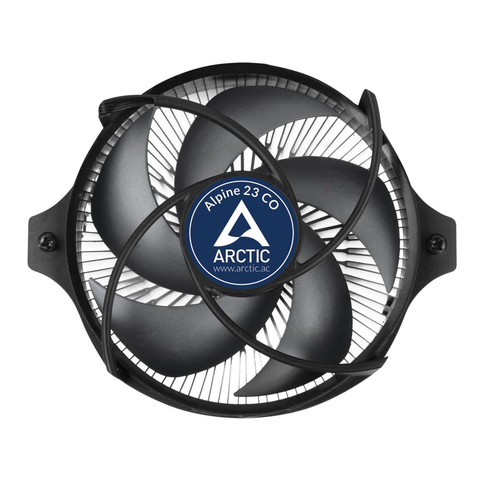 ARCTIC Alpine 23 CO Processeur Refroidisseur d'air 9 cm Aluminium, Noir 1 pièce(s) (ACALP00036A) — image 3