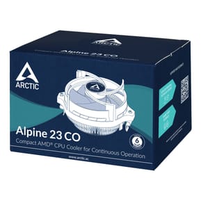 ARCTIC Alpine 23 CO Processeur Refroidisseur d'air 9 cm Aluminium, Noir 1 pièce(s) (ACALP00036A) — image 7