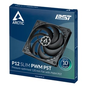 ARCTIC P12 Slim PWM PST Boitier PC Ventilateur 12 cm Noir 1 pièce(s) (ACFAN00187A) — image 6