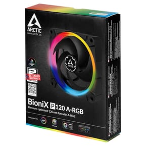 ARCTIC ACFAN00146A système de refroidissement d’ordinateur Boitier PC Ventilateur 12 cm Noir (ACFAN00146A) — image 8