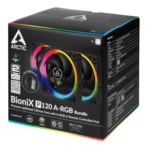 ARCTIC ACFAN00156A système de refroidissement d’ordinateur Boitier PC Ventilateur 12 cm Noir (ACFAN00156A) — image 8