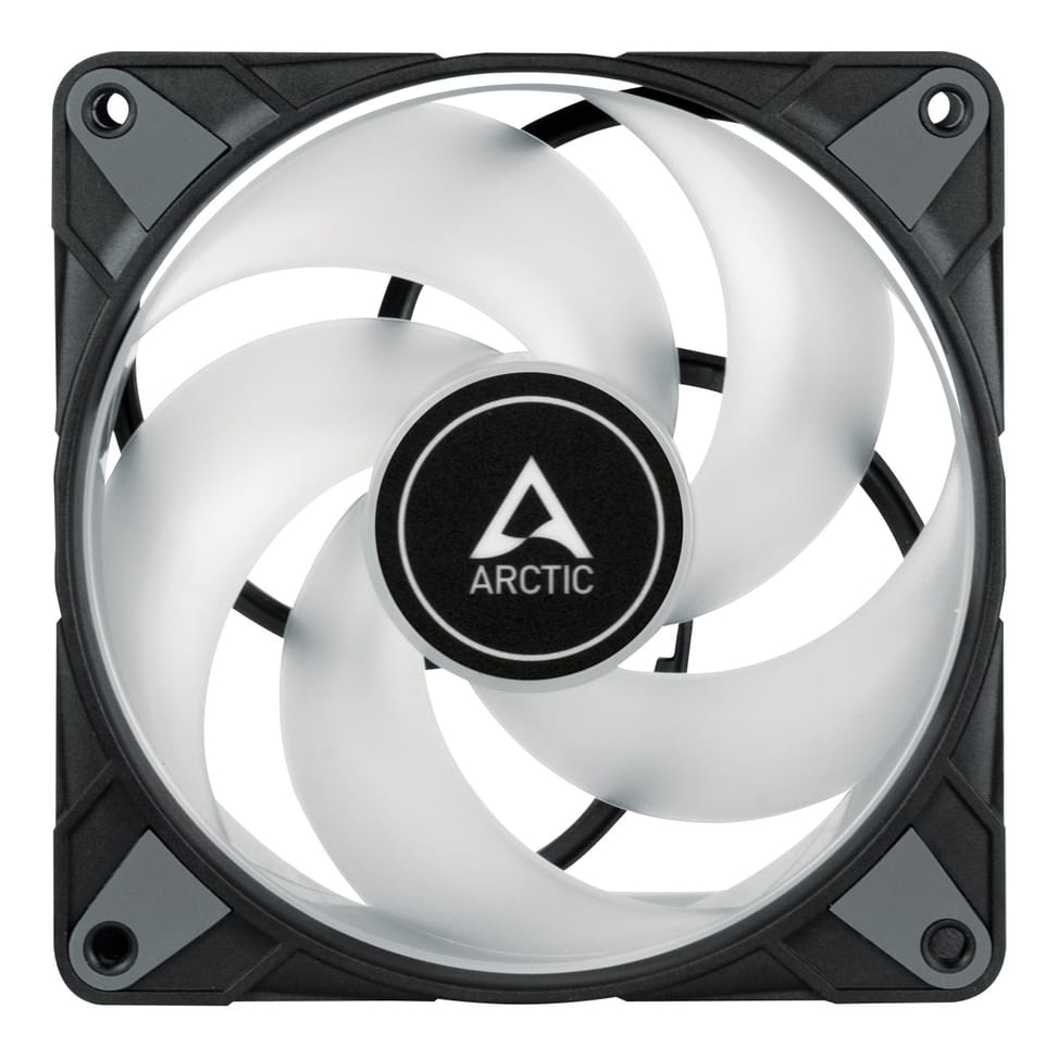 ARCTIC P12 PWM PST A-RGB 0dB Boitier PC Ventilateur 12 cm Noir, Blanc 1 pièce(s) (ACFAN00231A) — image 2