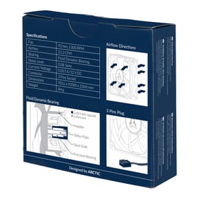 ARCTIC F9 Silent Boitier PC Ventilateur 9,2 cm Noir 1 pièce(s) (ACFAN00211A) — image 5