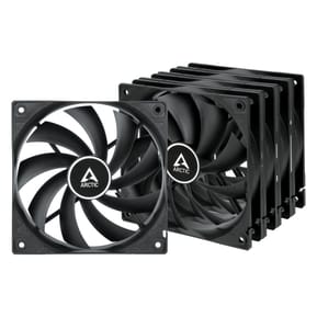 ARCTIC F12 Boitier PC Ventilateur 12 cm Noir 5 pièce(s) (ACFAN00248A)
