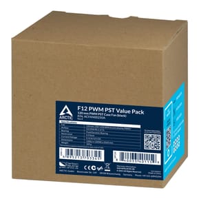 ARCTIC F12 PWM PST Boitier PC Ventilateur 12 cm Noir 5 pièce(s) (ACFAN00250A) — image 4