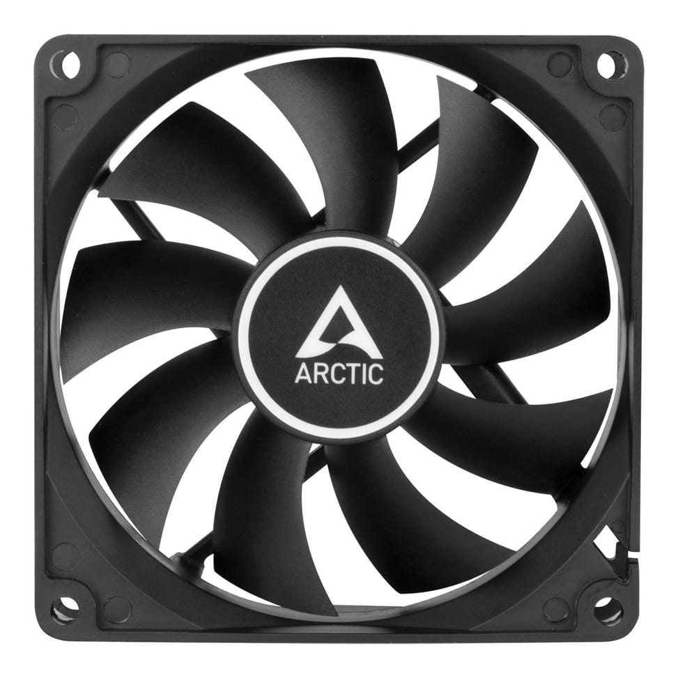 ARCTIC F9 PWM PST CO Boitier PC Ventilateur 9,2 cm Noir 1 pièce(s) (ACFAN00215A) — image 2
