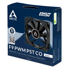 ARCTIC F9 PWM PST CO Boitier PC Ventilateur 9,2 cm Noir 1 pièce(s) (ACFAN00215A) — image 4
