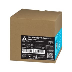 ARCTIC P14 PWM PST A-RGB 0dB Boitier PC Ventilateur 14 cm Noir 3, 1 (ACFAN00257A) — image 5
