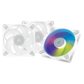 ARCTIC P12 PWM PST A-RGB 0dB Boitier PC Ventilateur 12 cm Blanc 3, 1 (ACFAN00258A)