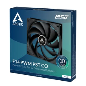 ARCTIC F14 PWM PST CO Boitier PC Ventilateur 14 cm Noir 1 pièce(s) (ACFAN00220A) — image 4