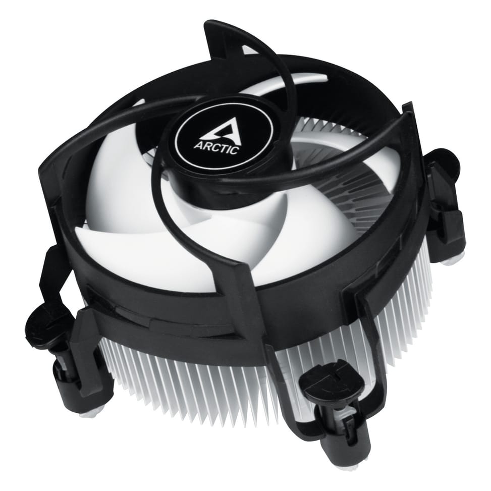 ARCTIC Alpine 17 Processeur Refroidisseur d'air 9,2 cm Noir, Argent 1 pièce(s) (ACALP00040A) — image 1
